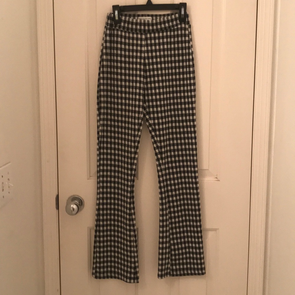 Urban Outfitters Black and White Checkered Pants
